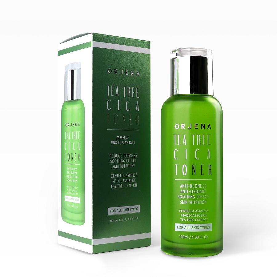 Nước hoa hồng Orjena chiết xuất tràm trà và rau má dịu da 120ML - Ảnh 3