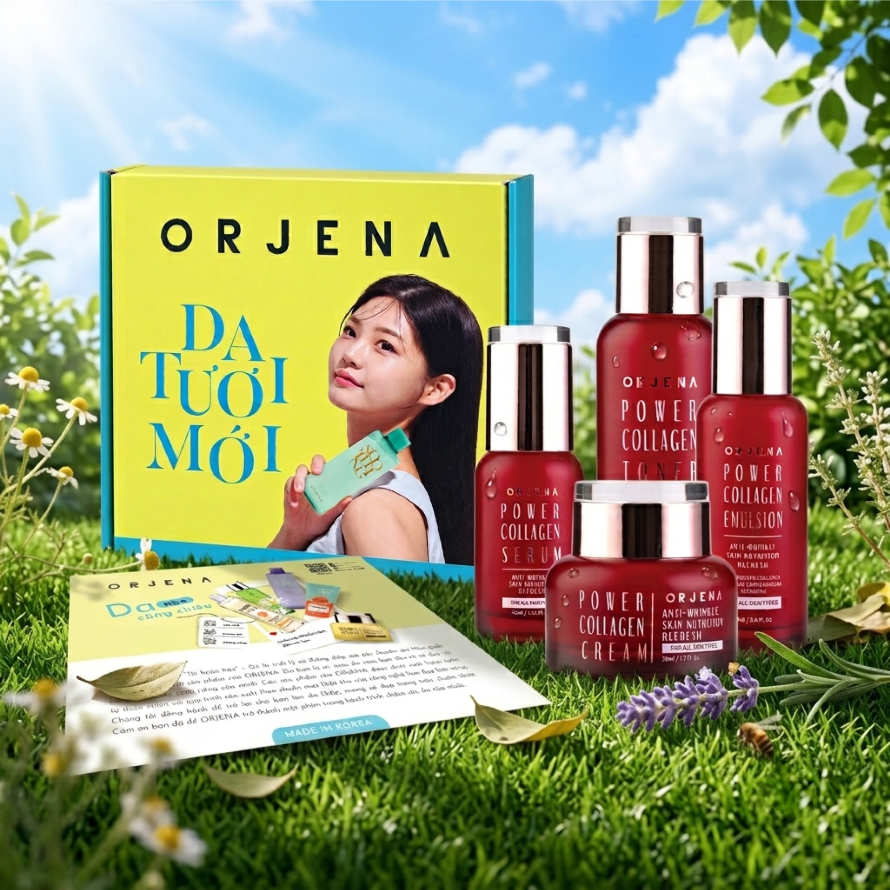 Bộ quà Orjena Collagen săn chắc da ORJENA - COLLAGEN SKIN CARE